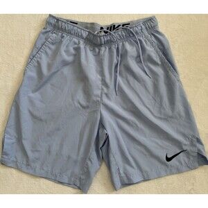 Nike Dri-FIT Men’s Running Shorts Blue Gray Athletic Gym Training Size M